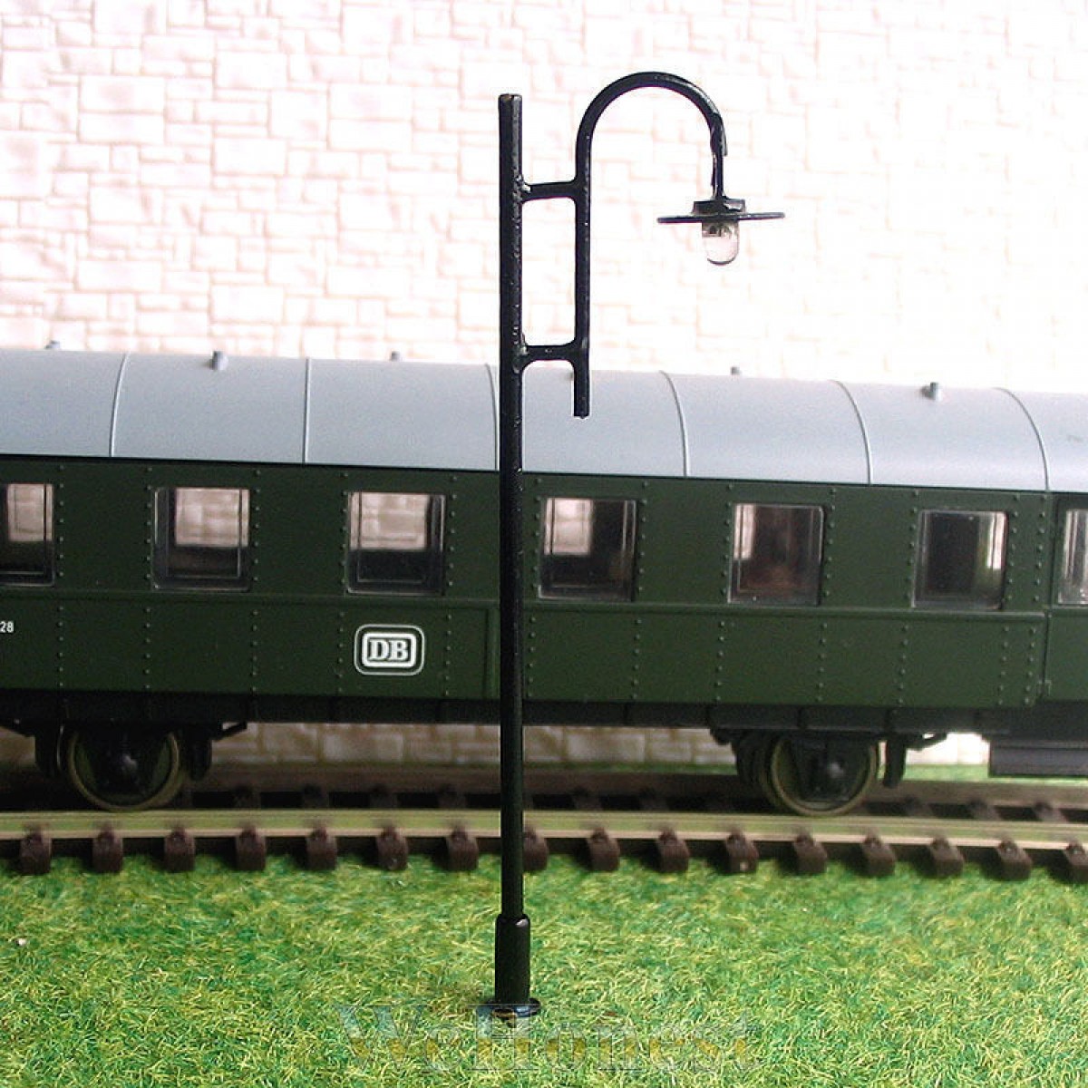 5 x OO gauge Model Lamppost LED made Street Lights Not Hot NO MELT Lamp #L316